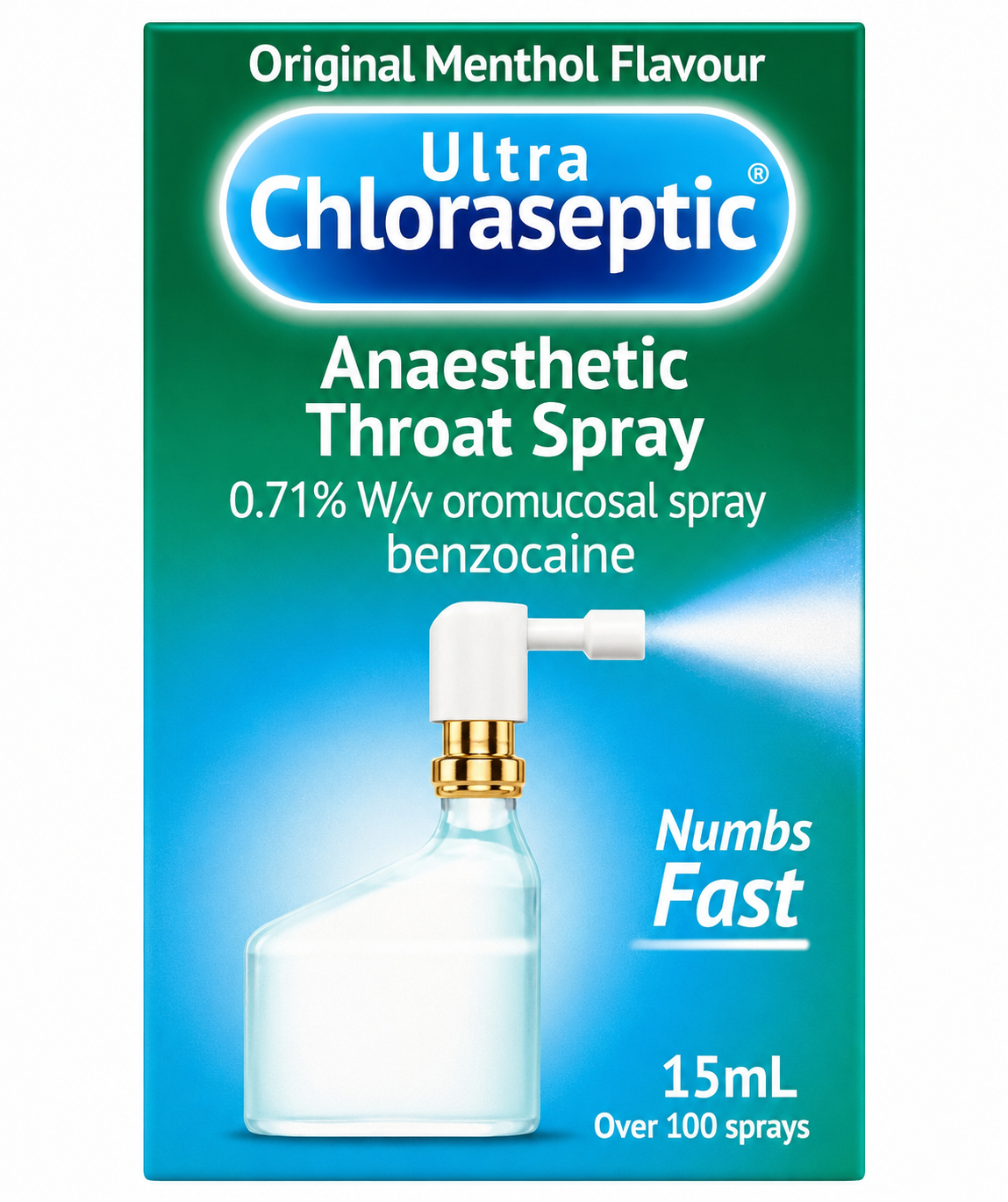 Ultra Chloraseptic Original Menthol Throat Spray – 15ml