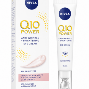 NIVEA Q10 Power Anti-Wrinkle + Brightening Eye Cream - 15ml