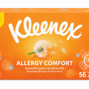 Kleenex Allergy Comfort Regular Twin Pack - 56 Tissues