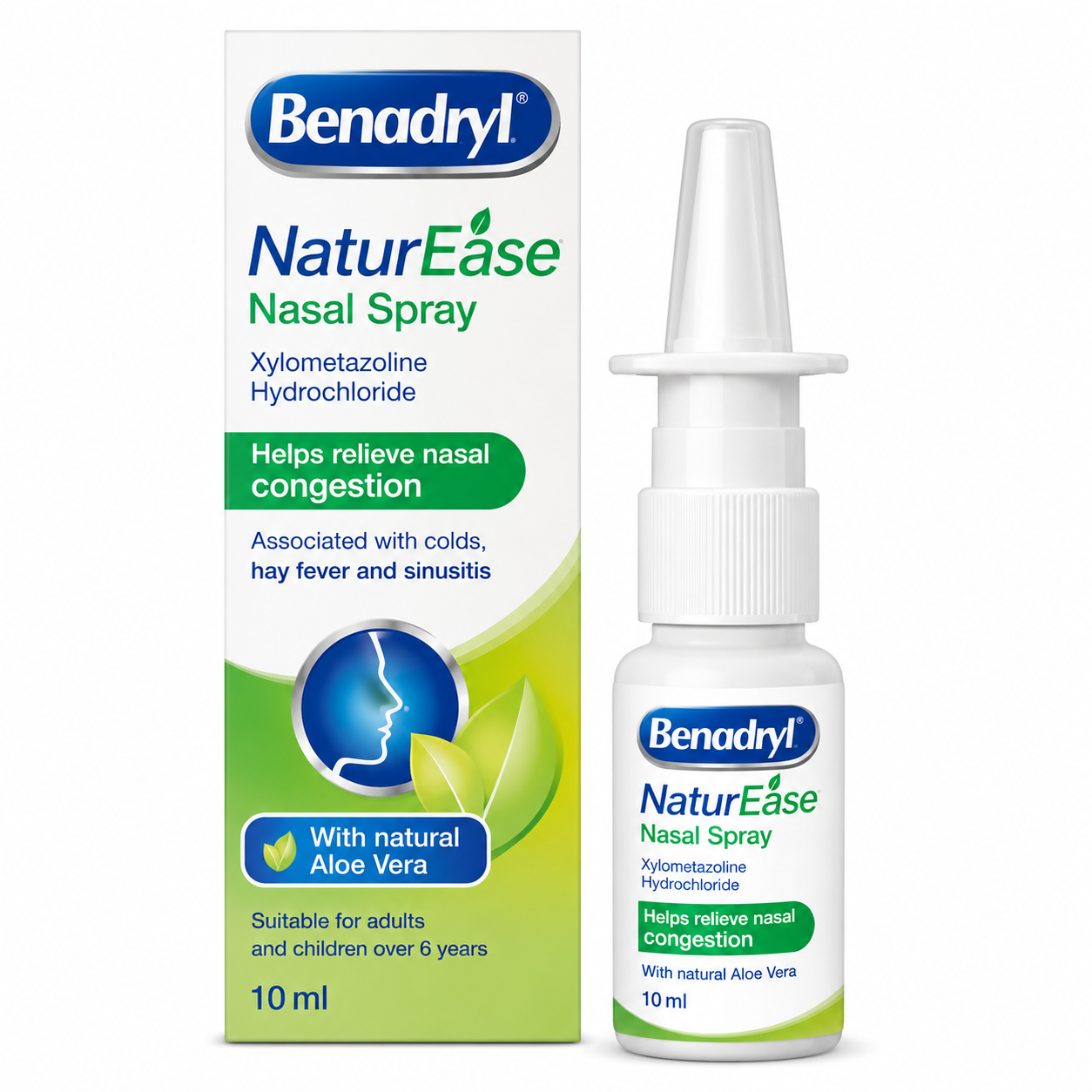 Benadryl NaturEase Nasal Spray - 10ml