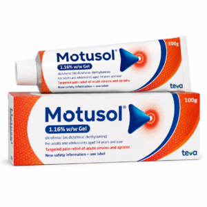 Motusol 1.16% w/w Gel 100g