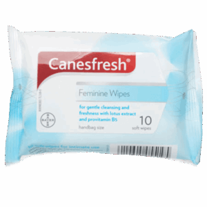 Canesten Canesfresh Feminine Wipes - 10 Wipes