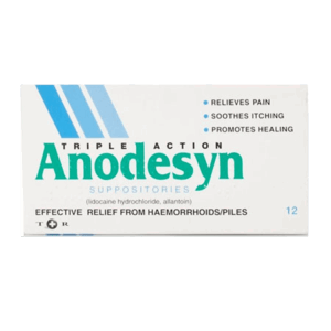 Anodesyn - 12 Suppositories