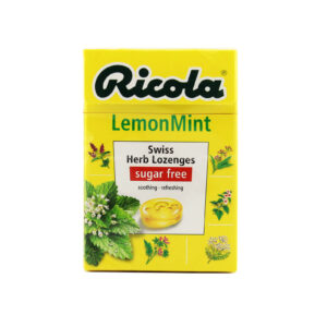 Ricola - Lemon Mint Sugar Free Lozenges Box - 45g