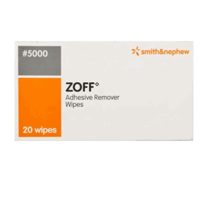 Zoff Adhesive Remover Wipes - 20 Wipes