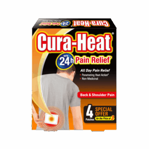 Cura-Heat Back & Shoulder Pain - 4 Patches