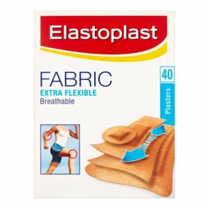 Elastoplast Fabric Plasters - 40 Plasters