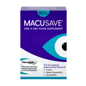 Macu-SAVE Food Supplement for Macular Health with Meso-Zeaxanthin/Lutein and Zeaxanthin - 90 Capsules