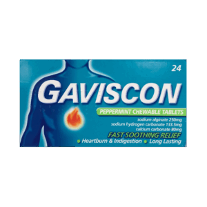 Gaviscon Tablets Peppermint - 24 Tablets