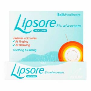 Lipsore 5% Cold Sore Lip treatment Cream