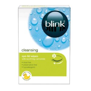Blink Lid-Clean Cleansing Eye-Lid Wipes - 20 Wipes