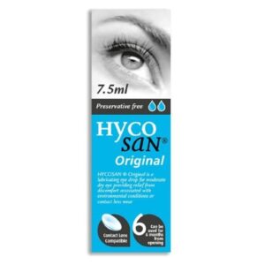 Hycosan Original Preservative Free Eye Drops - 7.5ml