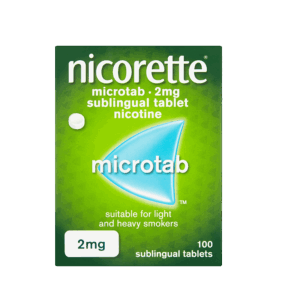 Nicorette Microtab 2mg - 100 Tablets