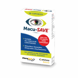 Macu-Save Eye Health Food Supplement - 30 Capsules