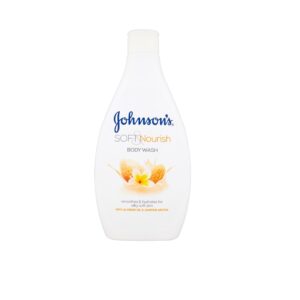 Johnsons Soft Nourish Body Wash With Almond Oil & Jasmine Aroma - 400ml