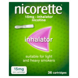 Nicorette Inhalator 15mg - 36 Cartridges
