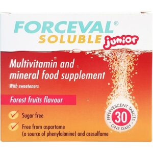Forceval Junior Soluble Tablets - 30 Tablets