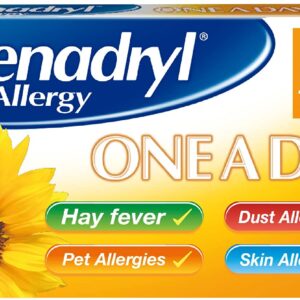 Benadryl Allergy One A Day 10mg - 30 Tablets