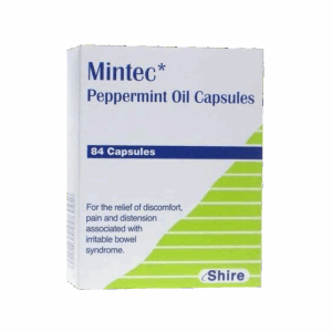 Mintec Peppermint Oil For IBS Relief - 84 Capsules