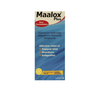 Maalox Plus Suspension - Lemon - 250ml