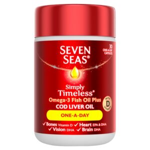 Seven Seas Pure Cod Liver Oil One-A-Day - 30 Capsules
