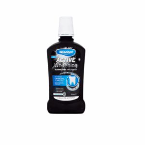 Wisdom Active Whitening Charcoal Mouthwash - 500ml