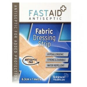 FastAid Antiseptic Fabric Dressing Strip - 1m