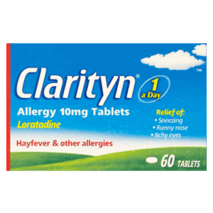 Clarityn Allergy 10mg (Loratadine) - 60 Tablets