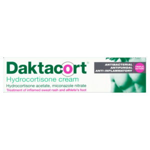 Daktacort Hydrocortisone Antifungal Cream - 15g