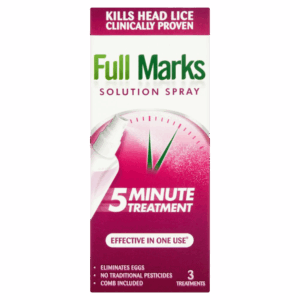 Full Marks Head Lice Solution - 200ml (+ Comb)