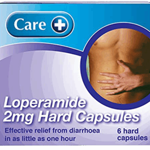 Care Loperamide Hard Capsules 2mg - 6 Capsules