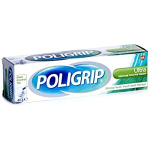 Poligrip Ultra Denture Fixative Cream - 40g