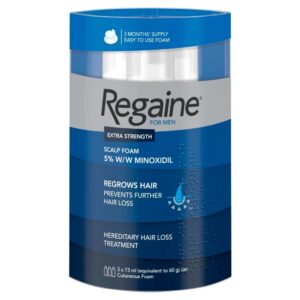 Regaine for Men Extra Strength Scalp Foam - 3 Month Supply (3 x 73ml)