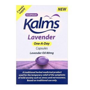 Kalms Lavender One A Day - 14 x 80mg Capsules