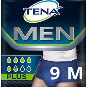 TENA Men Active Fit Incontinence Pants Plus Medium - 9 pack