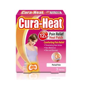 Cura-Heat Period Pain - 3 Heat Patches