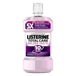 Listerine Total Care Milder Taste Mouthwash - 500ml