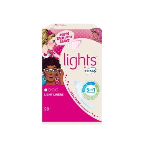 TENA Lights Incontinence Liners - 28 pack