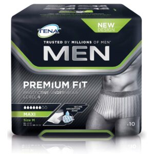 Tena Men Premium Fit Level 4 Pants - Medium 10 Pack
