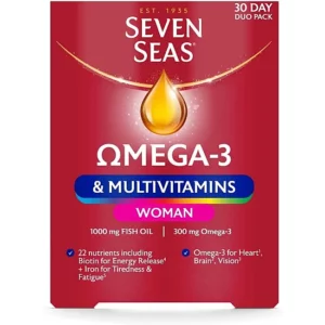 Seven Seas Omega-3 & Multivitamins Woman- 30 Tablets & Capsules