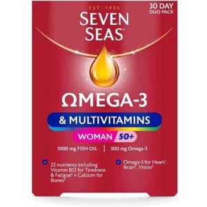 Seven Seas Omega-3 & Multivitamins Woman 50+ - 30 Tablets & Capsules
