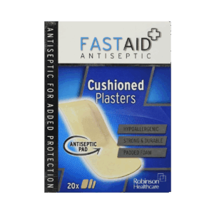 Fastaid Plasters Cushioned - Pack of 20