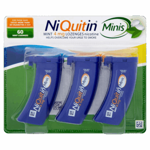 NiQuitin Mint 1.5mg Minis - 60 Lozenges