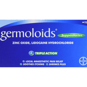 Germoloids Suppositories Standard - 12 Suppositories