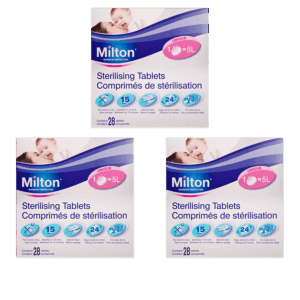 Milton Sterilising Tablets - 28 Tablets - Triple Pack