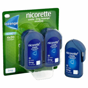 Nicorette Fruit Lozenges 2mg - 80 Lozenges