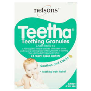Nelsons Teetha Teething Granules - 24 Sachets