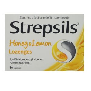Strepsils Lozenges Honey & Lemon - Pack of 16