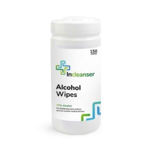 Incleanser - Alcohol Wipes - 70% Alcohol - 150 Wipes