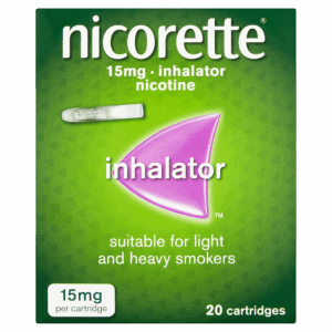 Nicorette Inhalator 15mg - 20 Cartridges